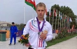 Максим Храбров – двукратный призер международных соревнований по гребле