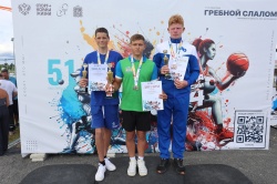 Денис Амосов – бронзовый призер спартакиады России по гребному слалому