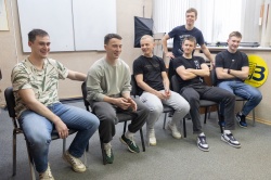 Игроки «Водника» встретились с юными хоккеистами Архангельска
