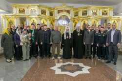 «Водник» принял участие в праздничной церемонии освящения Михаило-Архангельского кафедрального собора