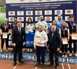 Команда стрелков Архангельской области завоевала семь медалей на всероссийских стартах